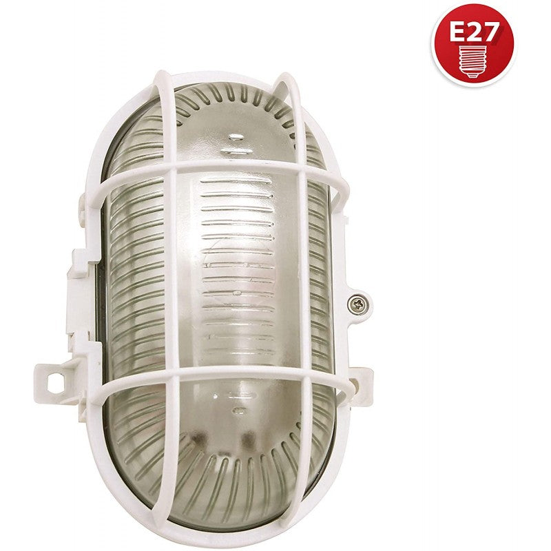 Applique a Parete ovale da esterno