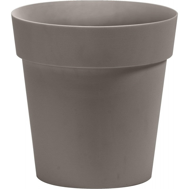 Nicoli Vaso bordato Arkè tortora 36cm