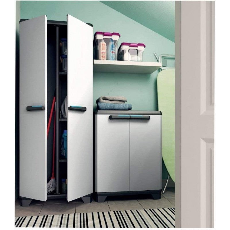 Armadio linear portascope con ripiani | Keter