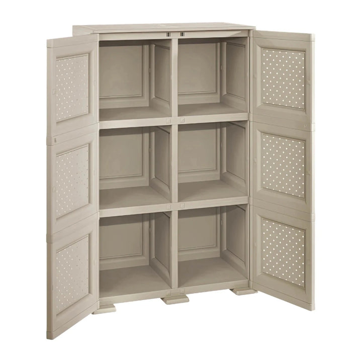 Armadio 3 moduli con ante treaforate angora Tontarelli - Perrone Shop