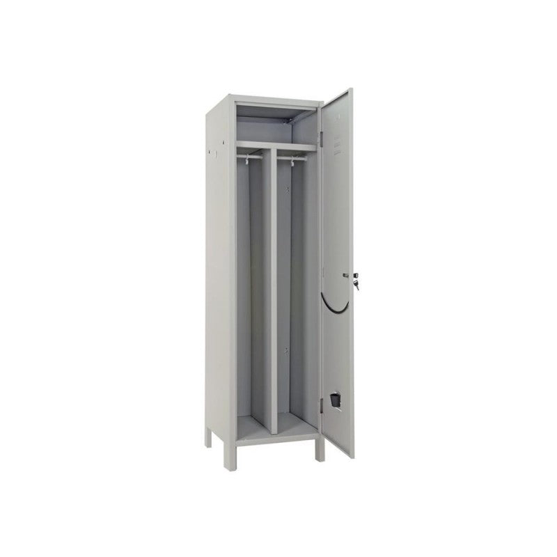 Armadio "sporco pulito" a 1 anta 50x50x179,5 cm