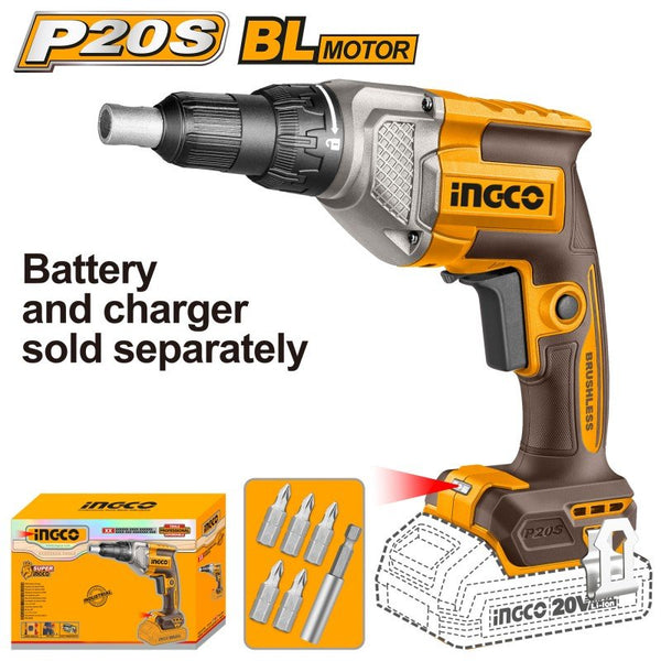 Avvitatore a batteria in cartongesso 20V NUDO
