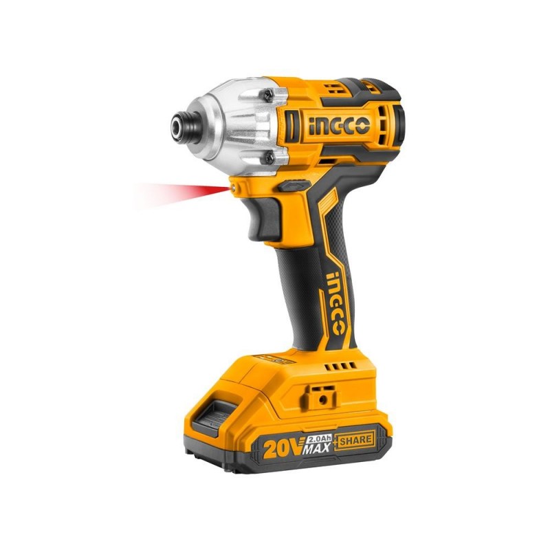 Avvitatore a impulsi brushless 2 batterie +borsa 1/4"