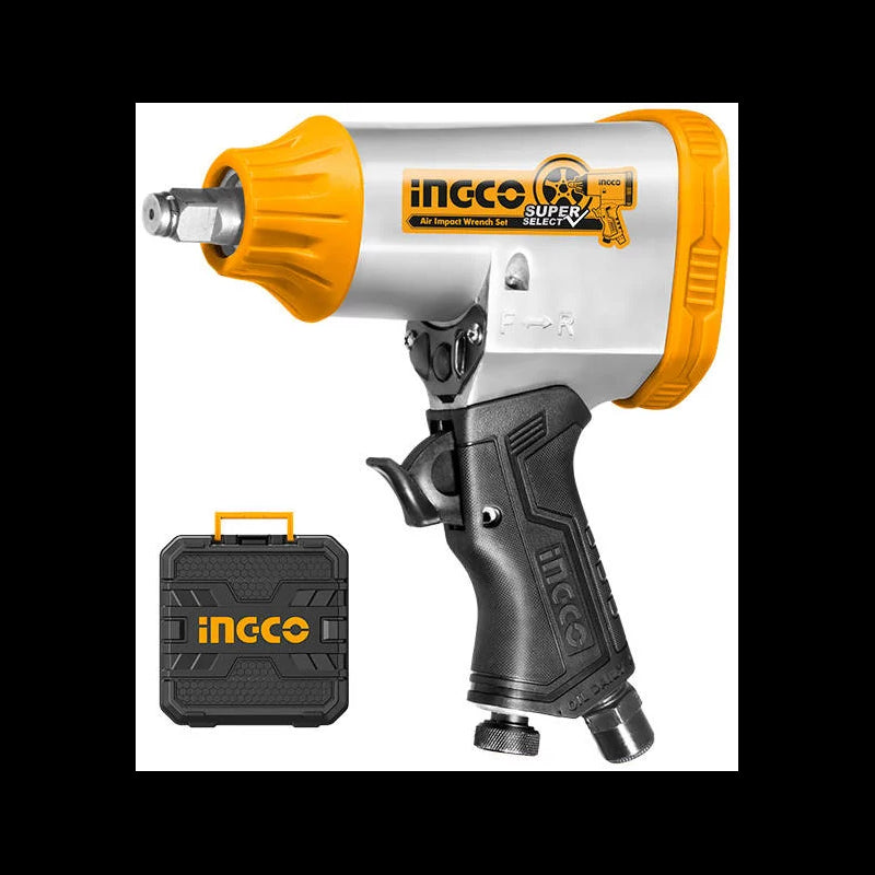 Avvitatore pneumatico 1/2poll con accessori + valigetta