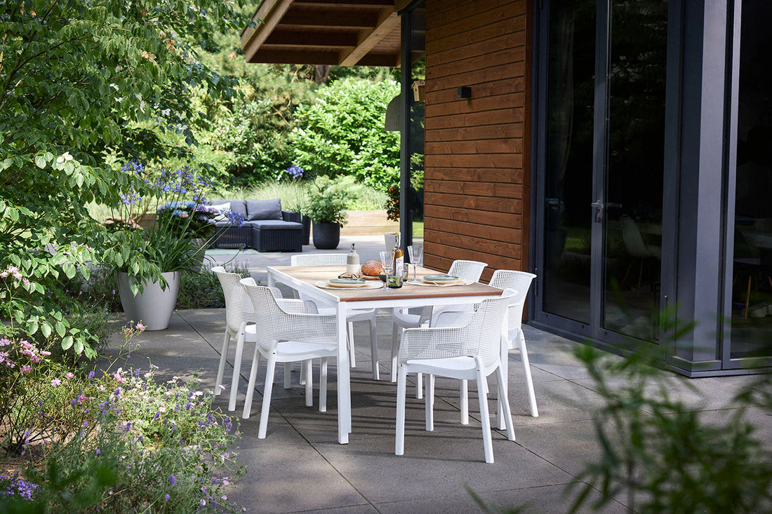 Keter tavolo da giardino Porto bianco 160cm