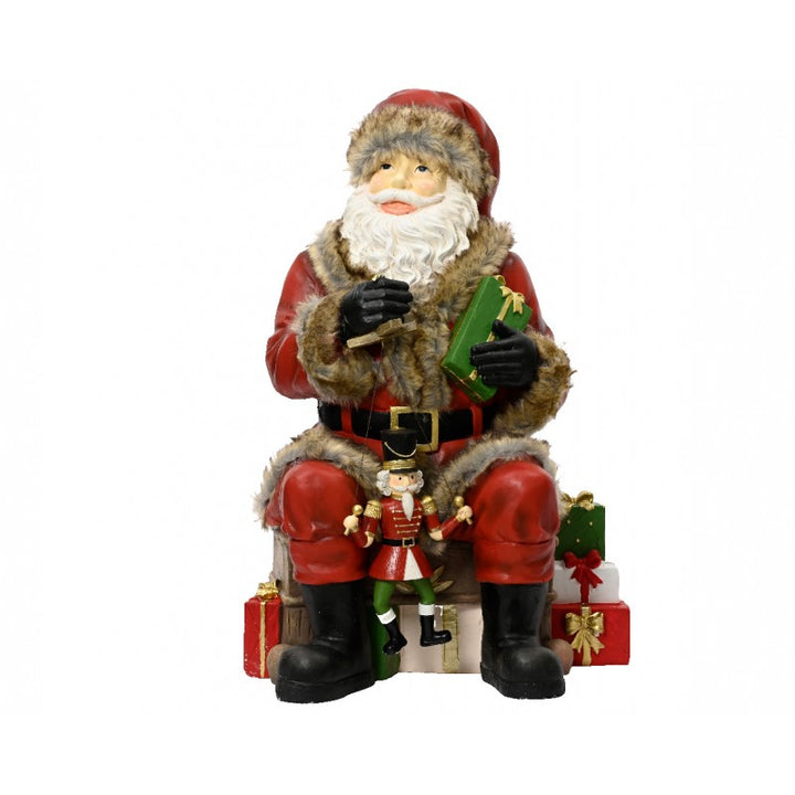 Babbo Natale Seduto 47x53x80cm