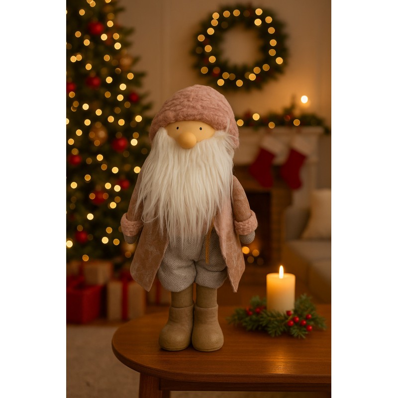 Babbo Tricot con cappotto e sacco H56| EDG