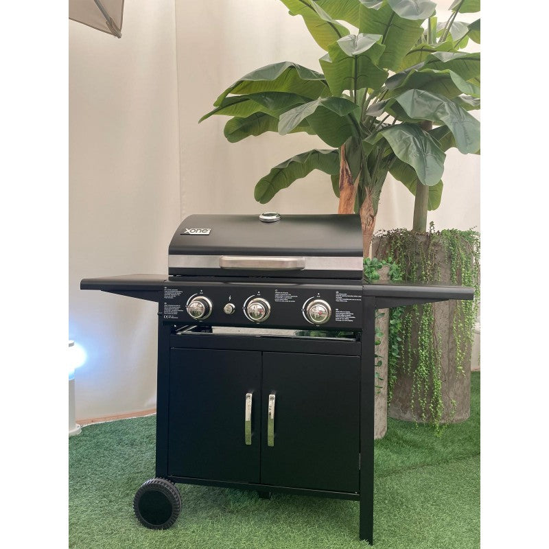 "Black X3" barbecue a gas a 3 fuochi