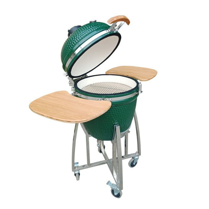 Barbecue Kamado Professionale in Ceramica – Green Kamado Chef Schingaro - Perrone Shop