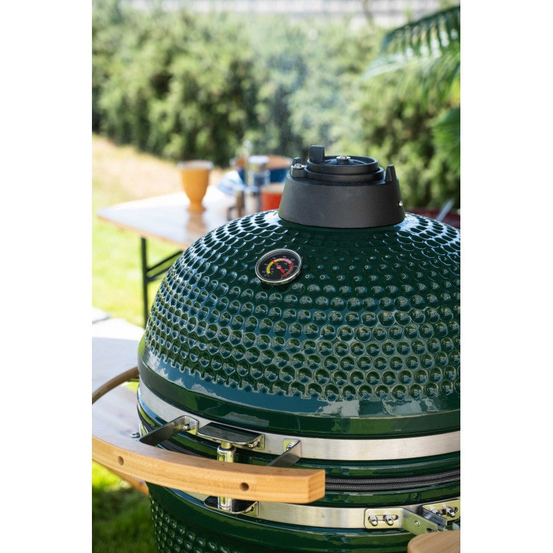 Barbecue Kamado Professionale in Ceramica – Green Kamado Chef Schingaro