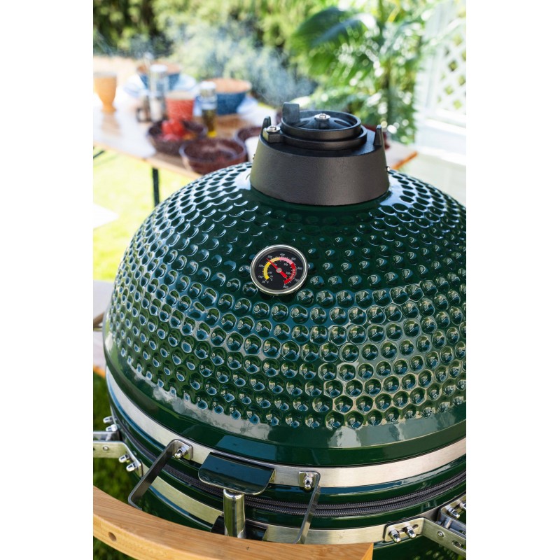 Barbecue Kamado Professionale in Ceramica – Green Kamado Chef Schingaro