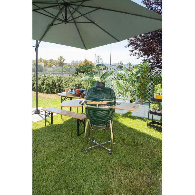 Barbecue Kamado Professionale in Ceramica – Green Kamado Chef Schingaro