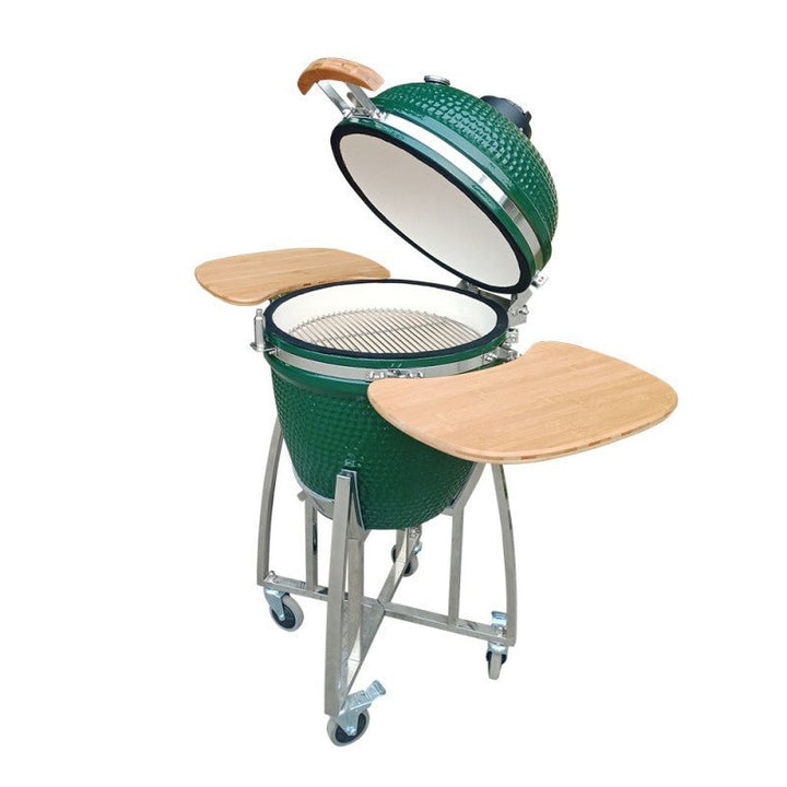Barbecue Kamado Professionale in Ceramica – Green Kamado Chef Schingaro - Perrone Shop
