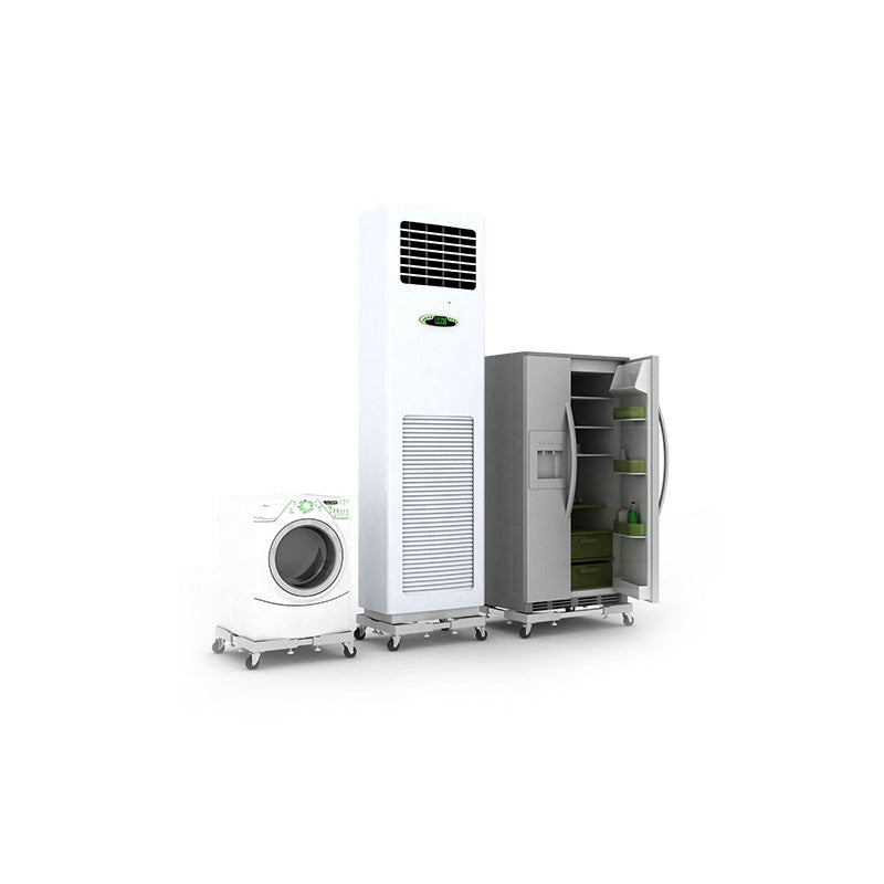 Base lavatrice regolabile con ruote