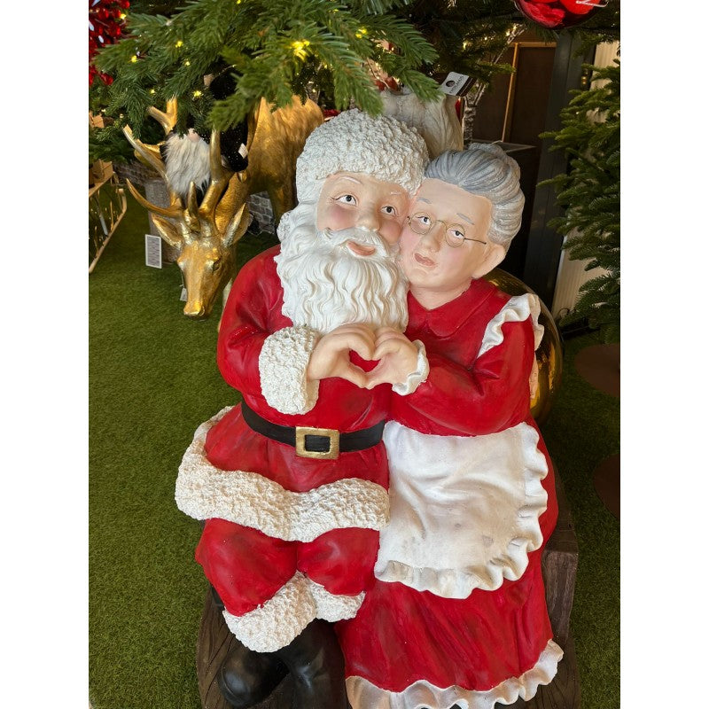 Base per albero di Natale Babbo e Babba