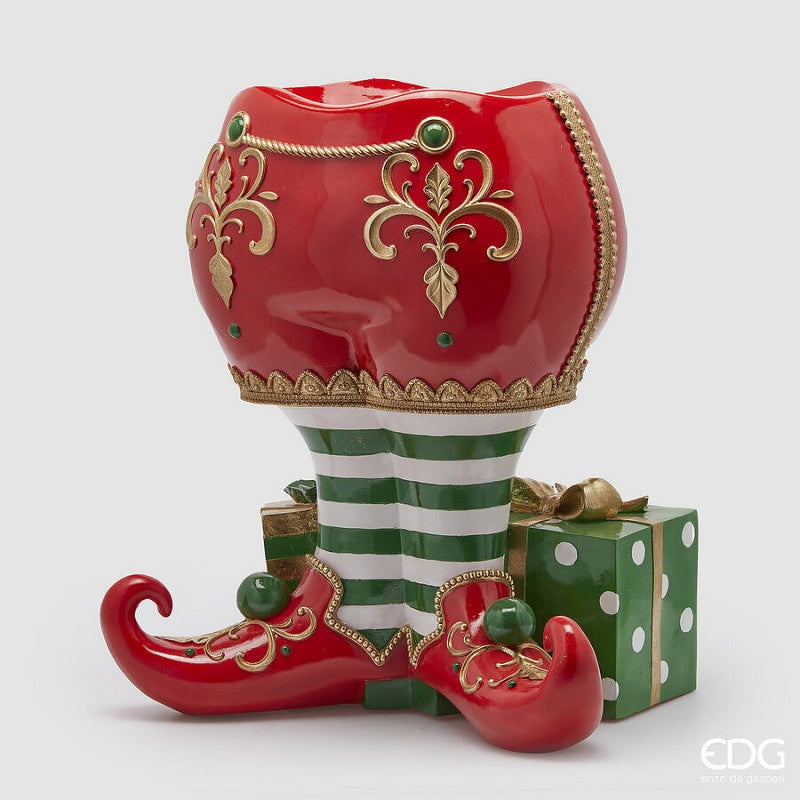 Base Per Albero di Natale Pino Elfo con Pantaloni | EDG