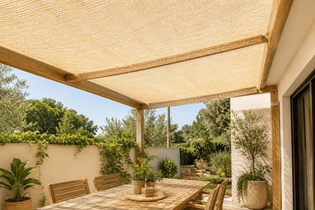 Rete Ombreggiante frangivista 300g Ultra Beige 2x5m - Perrone Shop