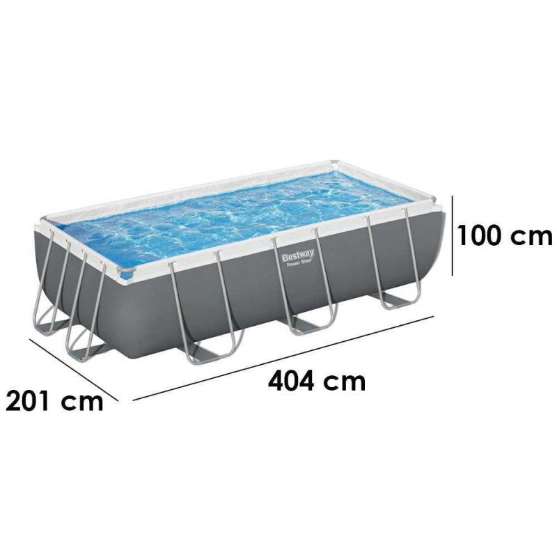 Piscina Bestway 56441 Power Steel 404x201x100h cm