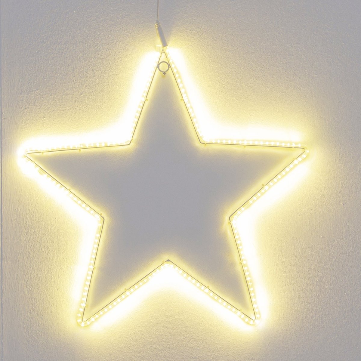 Stella Luminosa LED Ø55 cm Bianco Caldo – FlashLED Slow - Perrone Shop