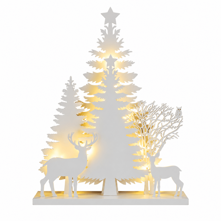 Paesaggio LED Foresta Natalizia H 40 cm | Kaemingk - Perrone Shop