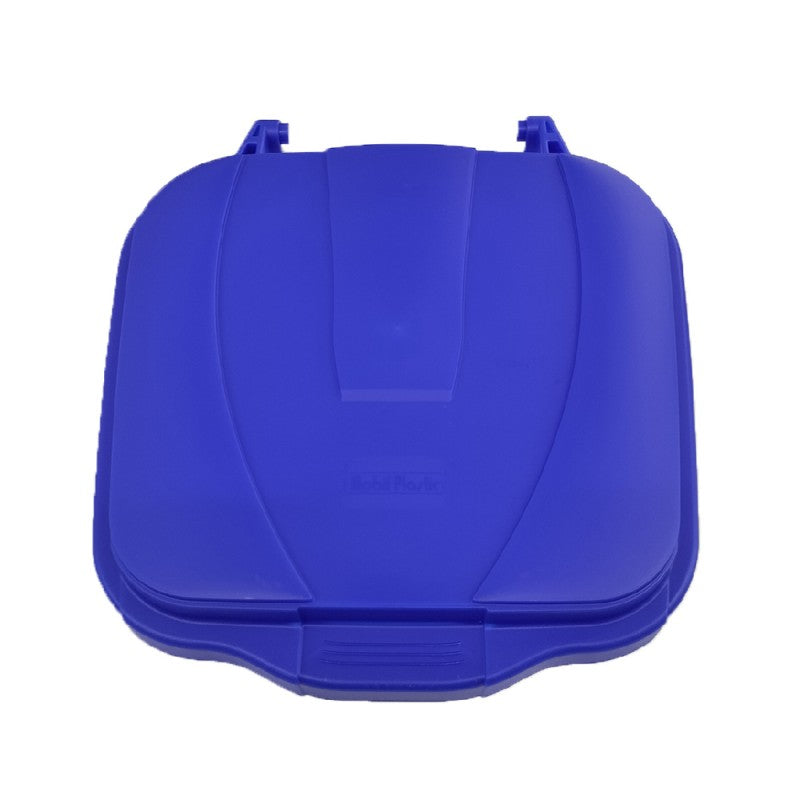 Coperchio bidone carrellato Blu 100 Lt