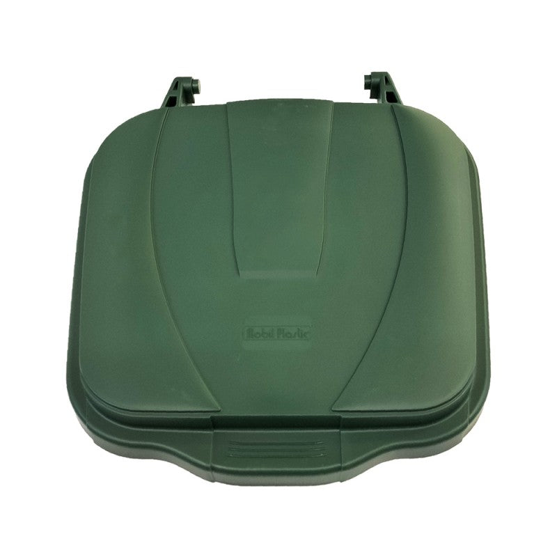 Coperchio bidone carrellato Verde 100 Lt