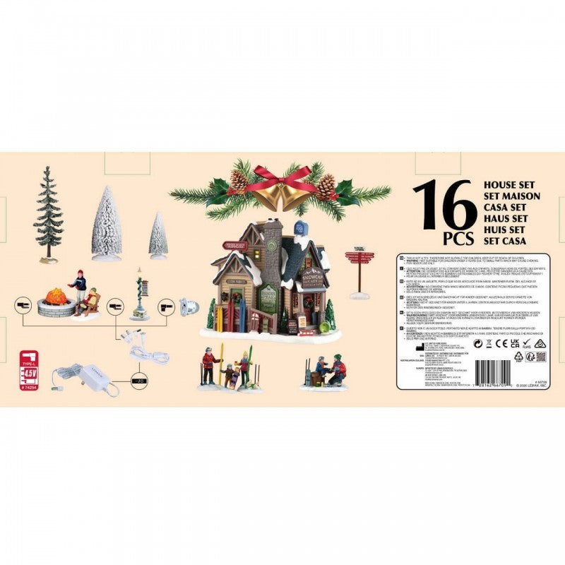 Paesaggio Set rifugio dello sport | Lemax