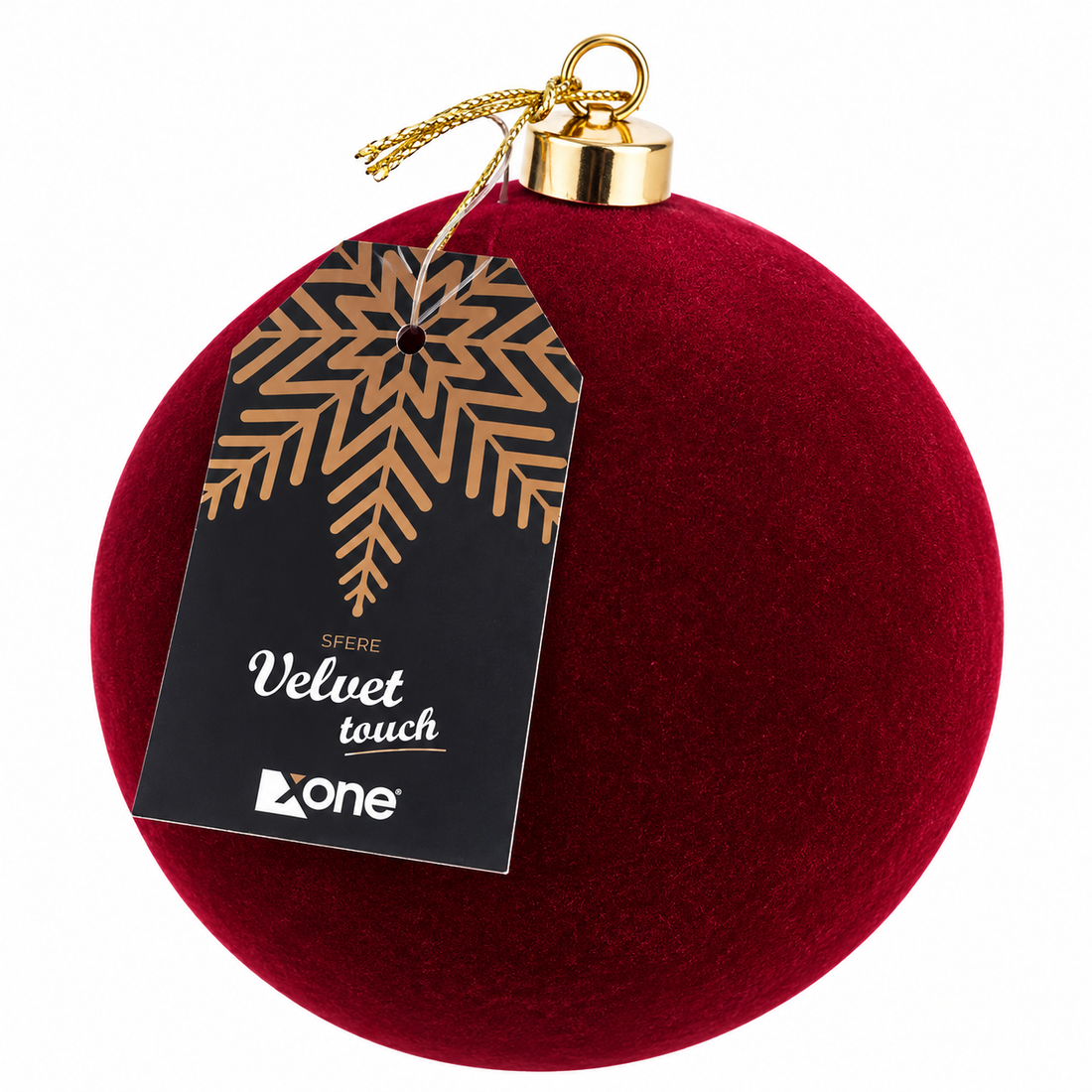 Pallina di Natale Velvet Touch 15cm in tre colori | Xone