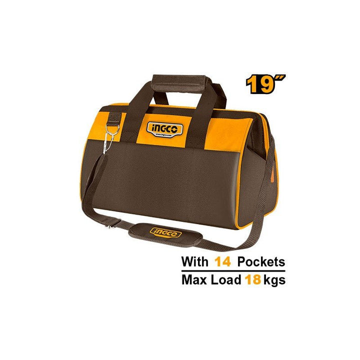 Borsa porta attrezzi 19" in poliestere 1680D con 14 tasche - Perrone Shop