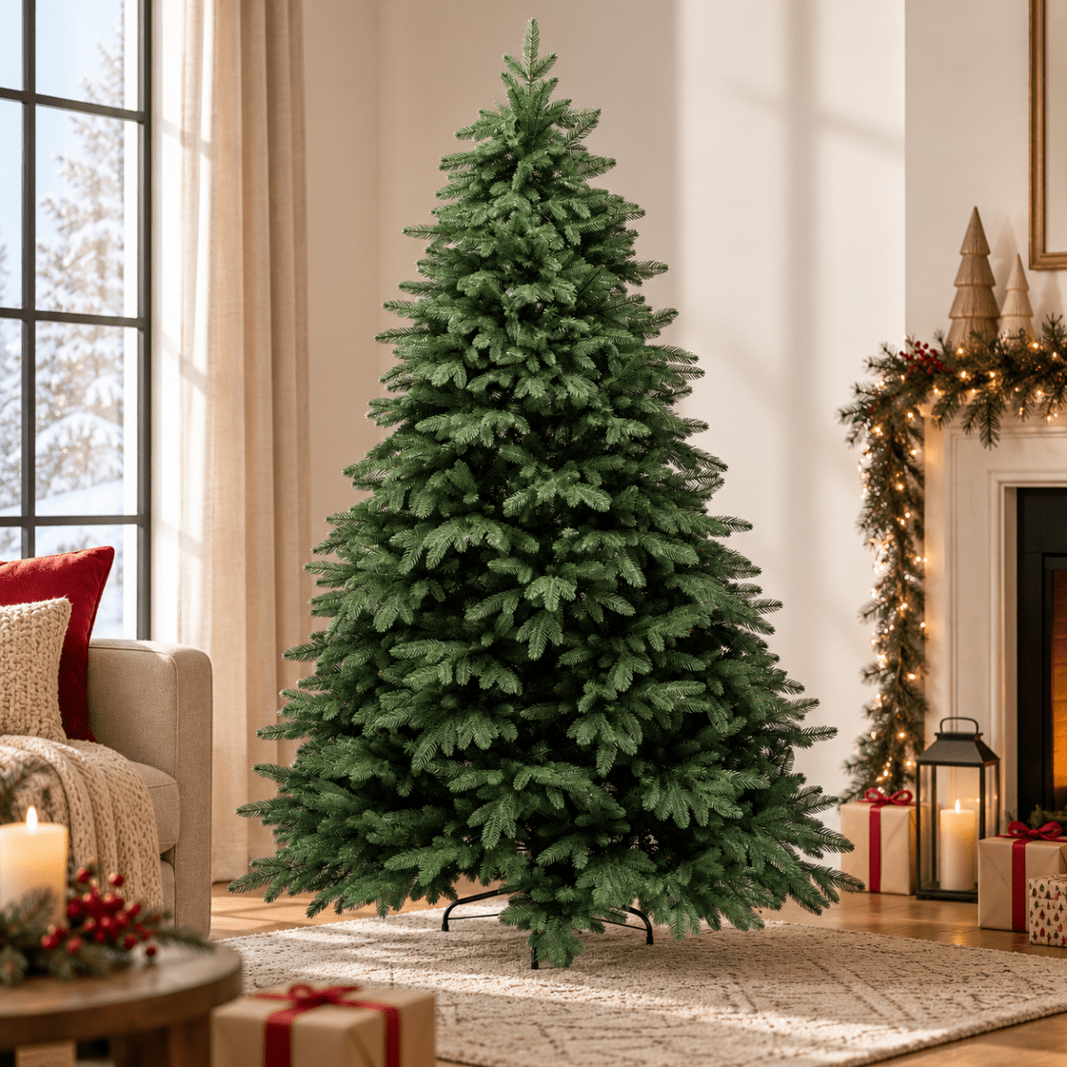 Albero di Natale Bruce PE+PVC realistico ed elegante | Xone - Perrone Shop