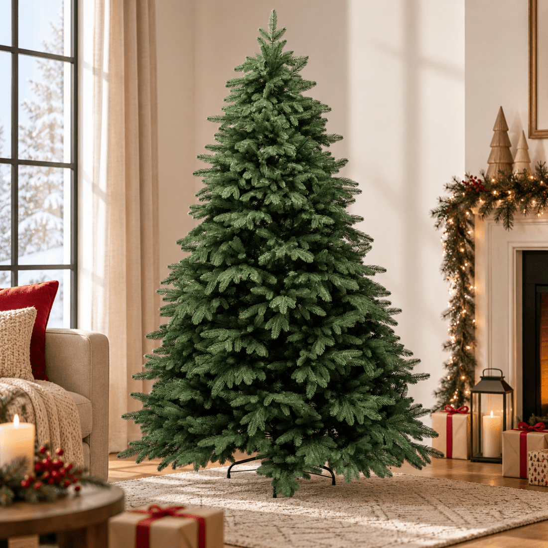 Albero di Natale Bruce PE+PVC realistico ed elegante | Xone - Perrone Shop