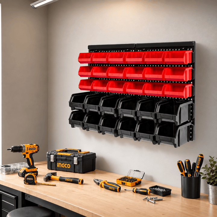 Set 30 Contenitori Portaminuteria Wally da Parete - Perrone Shop