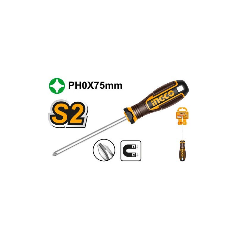 Cacciavite Phillips 0x75mm - Perrone Shop