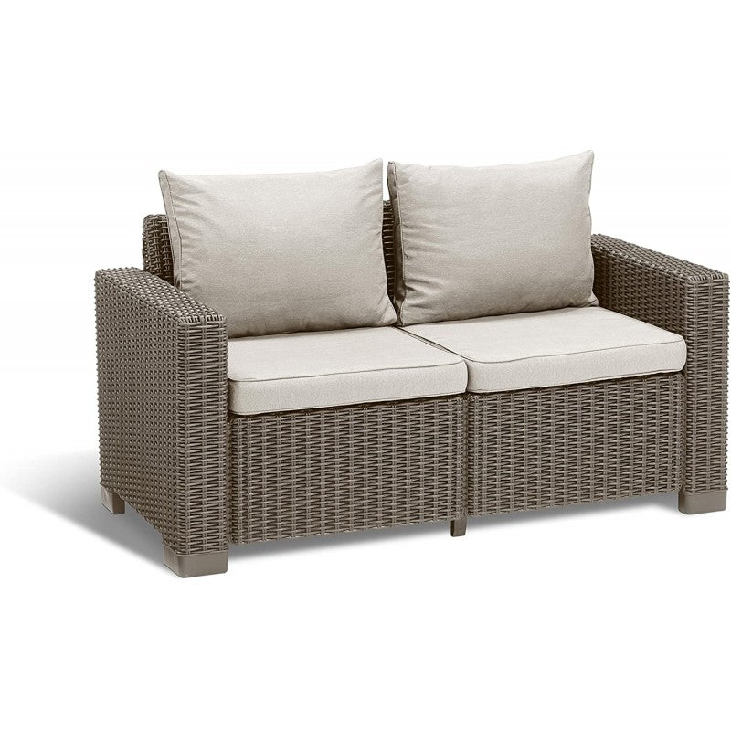 Divano California 2 posti con cuscino | Keter