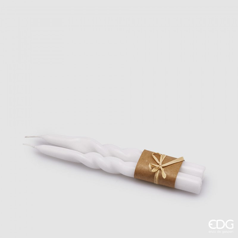 Candela Swirl 2pz - 25cm Diametro 2,2cm | EDG