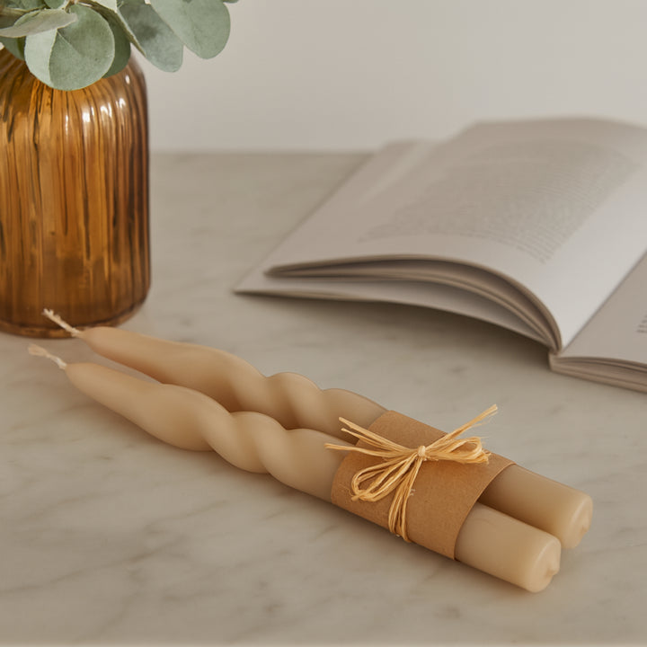 Candela Swirl 2pz - 25cm Diametro 2,2cm | EDG