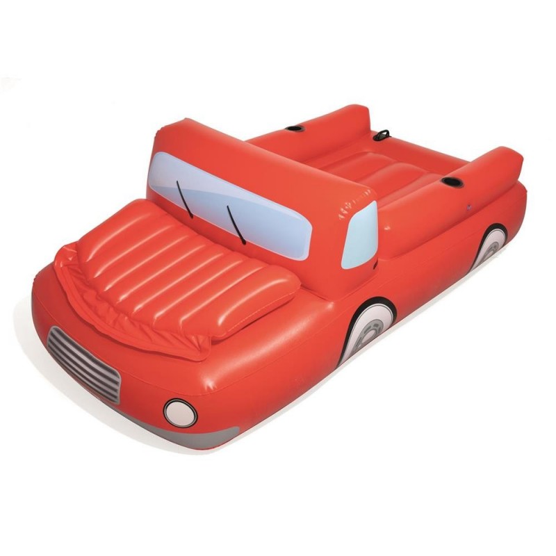 Canotto auto d'epoca con borsa frigo e porta bicchieri