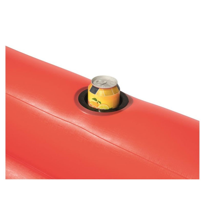 Canotto auto d'epoca con borsa frigo e porta bicchieri