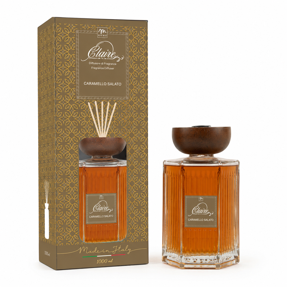 Diffusore di fragranza Clara con tappo in legno | Mercury