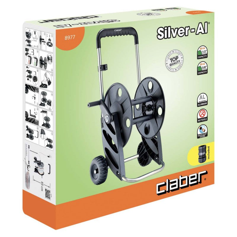 Carrello avvolgitubo Silver-Al