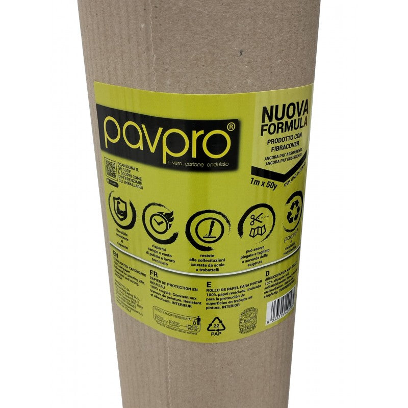 Cartone ondulato sottile copripavimento PAVPRO h1x45m