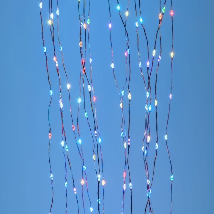 Cascata multicolor 100H con 320 microled Lotti - Perrone Shop