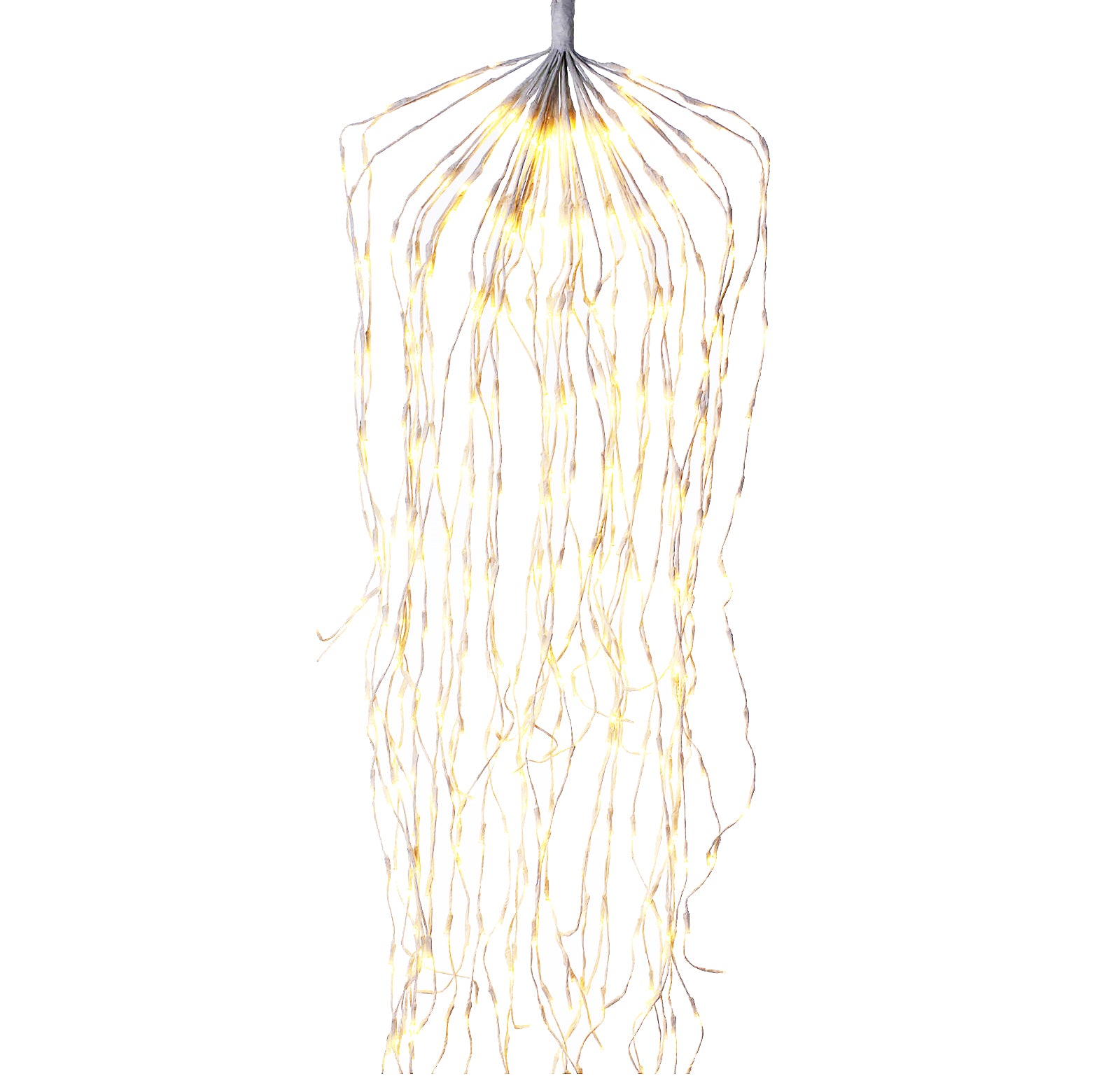 Cascata 1200 LED luce calda lunghezza 300cm