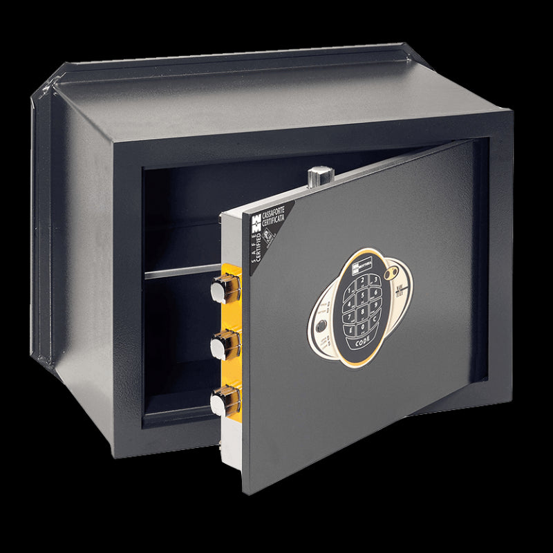 Cassaforte con chiusura a combinazione elettrica
