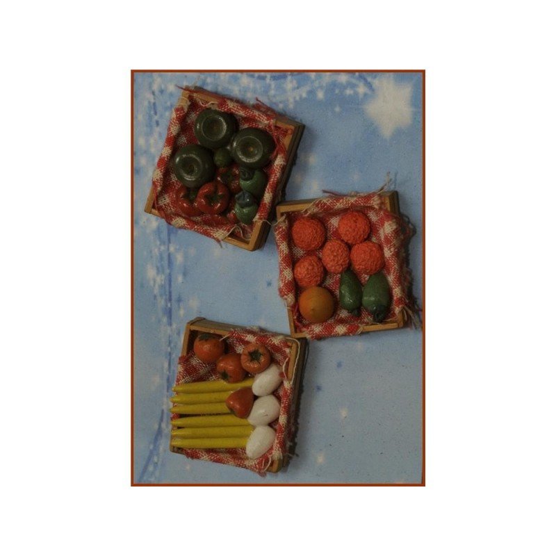 Cassetta con ortaggi 4x3 cm - Perrone Shop