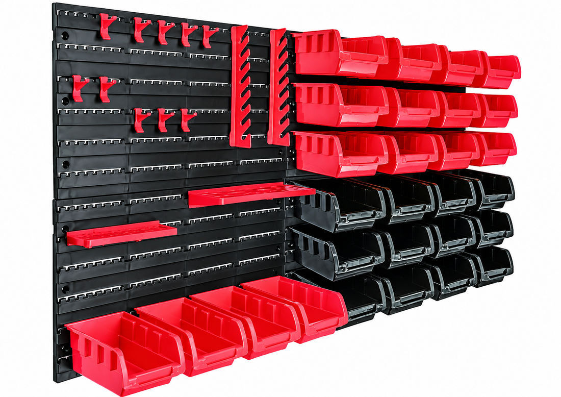 Set 46 Contenitori Portaminuteria Wally da Parete