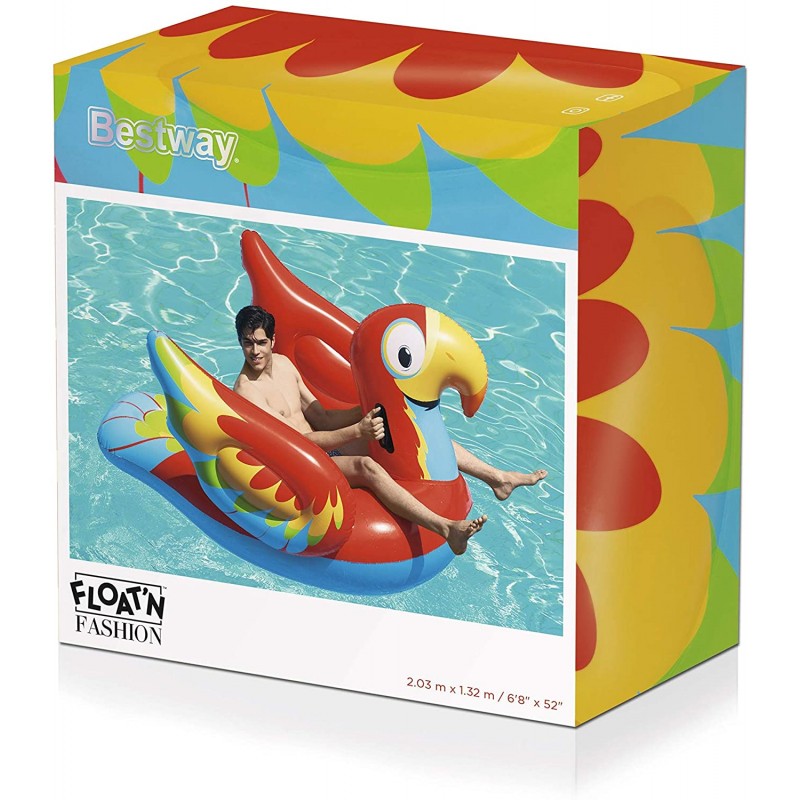 Cavalcabile bestway pappagallo 230 x 180 cm