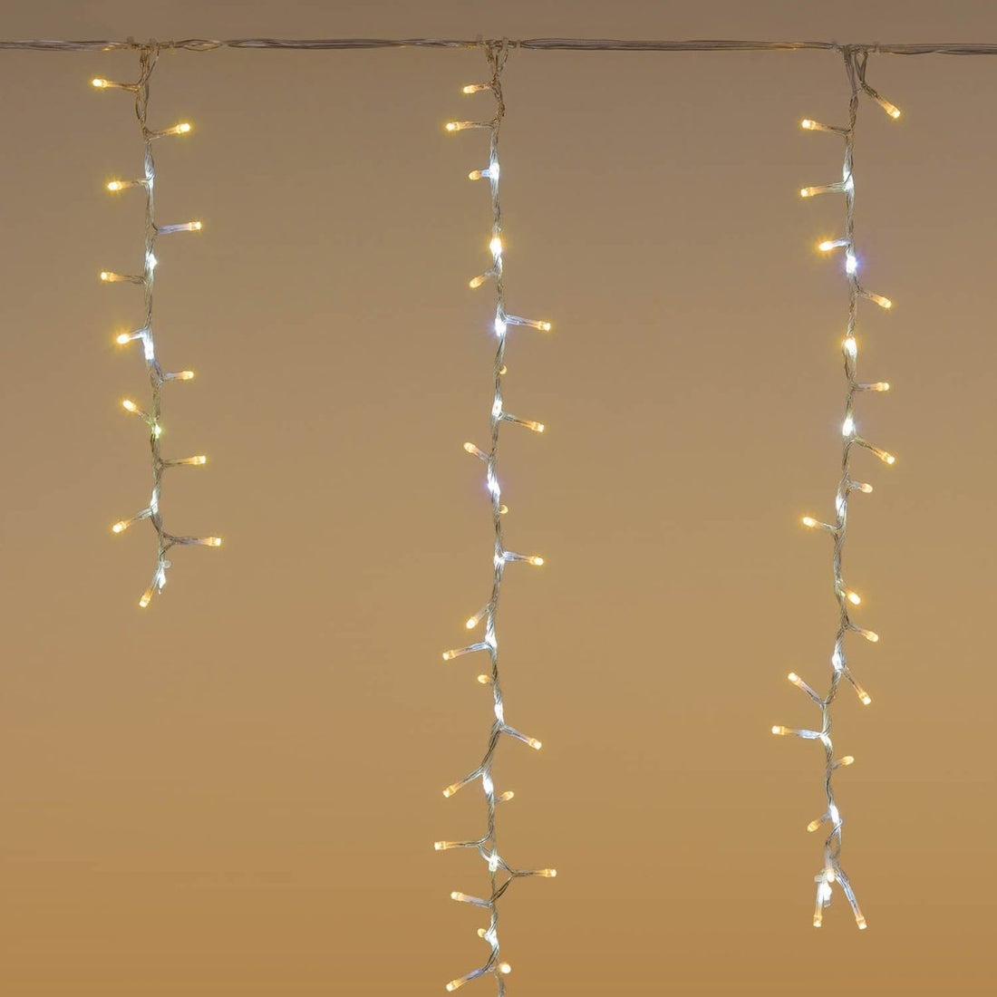 Tenda luminosa LED 576 LED 3,40 m Ice Light StarFall - Perrone Shop