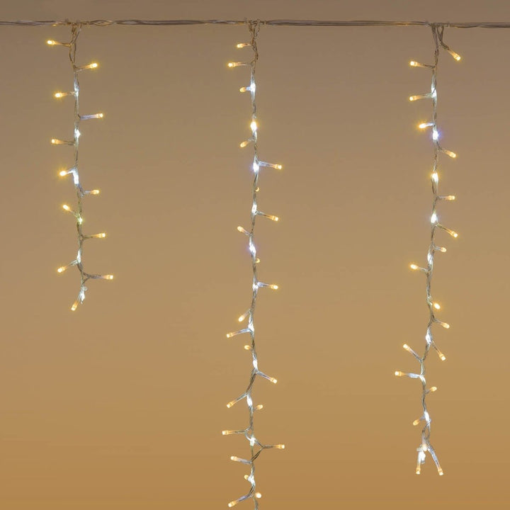 Tenda luminosa LED 576 LED 3,40 m Ice Light StarFall - Perrone Shop