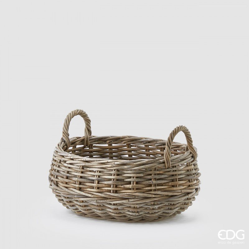 Cesto Rattan Ovale | EDG - Perrone Shop